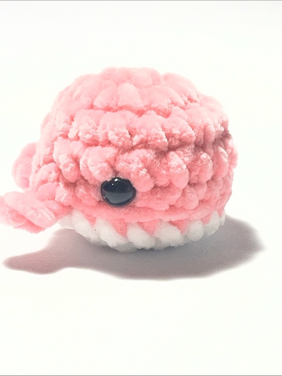 Other - Baby whale plushie in color pink